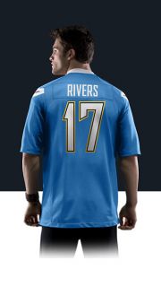    Rivers Mens Football Alternate Game Jersey 479429_482_B_BODY