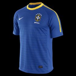 Nike Brasil CBF Official Away Mens Soccer Jersey  