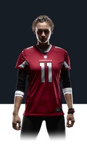    Fitzgerald Womens Football Home Game Jersey 469889_673_A_BODY