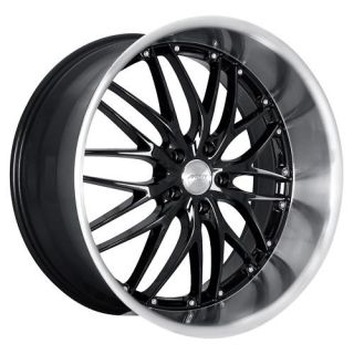 19 MRR GT1 Black Rims Wheels 19x8 5 45 5x114 3 MAZDASPEED3 Mazda3 