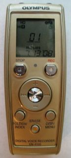 Olympus VN 4100 256 MB 144 Hours Handheld Digital Voice Recorder