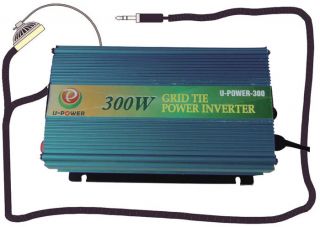 300W Grid Tie Inverter 14VDC 220VAC Inverseur Powerjack