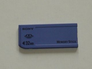 Sony 32MB Memory Stick Non Pro MSA 32A 32 MB Card
