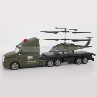 Wagon Pull Remote Control 3 5Channel 3 5CH Infrared Helicopter Green 