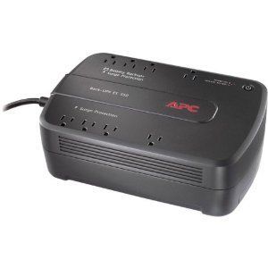 APC 8 Outlet Surge Protect Protector with 4 Battery Backup Outlets 