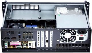 3U Shortest Depth 11 81 Only Wall Rack Mount Chassis M ATX ITX Case 