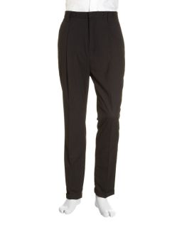 for All Mankind Pinstripe Pleated Trousers