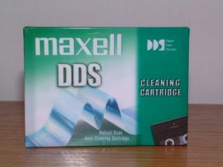 Maxell DDS 4mm DAT Cleaning Tape s Cartridge s New