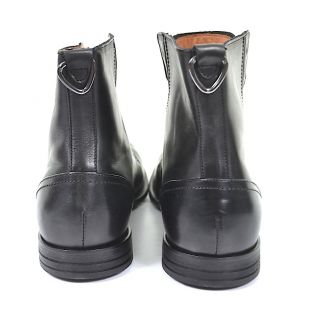 McQ Alexander McQueen Mens Leather Ankle Boots Black UK 10 EU 44 US 