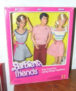 1982 Mattel Barbie Friends Giftset with Ken P J