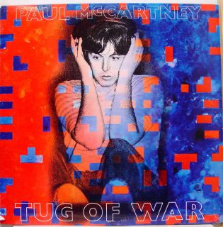PAUL MCCARTNEY tug of war LP Mint  TC 37462 Vinyl 1982 Record