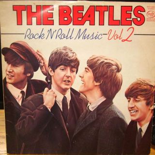 The Beatles Vinyl LP 2A 1 2B 1 Rock N Roll Vol 2 Music for Pleasure 