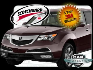 Acura  Accessories on Acura Mdx 3m Scotchgard Clear Bra Paint Protection Bumper   Headlight
