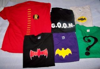   Adam West Batman TV series Riddler costume tee shirt CHILDRENS S or M