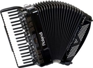 roland fr7x digital accordion black with keys new