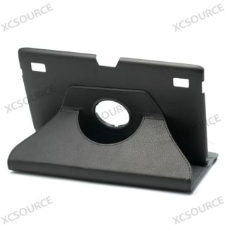 Black 360 Rotating Case for Acer A500 Iconia Tab 10.1 cover stand skin 