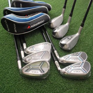 Adams Golf Clubs Idea a7os Hybrid+Irons Set All Graphite   Senior Lite 