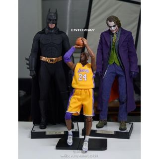   Enterbay NBA Lakers MVP 2 Heads Kobe Bryant Olympics 1/6 Figure + Gift
