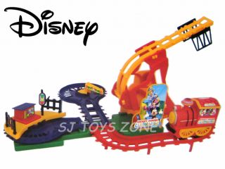 Disney Mickey Mouse Club House Train Set with Track/Rail, Choo Sound 