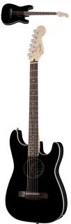 Fender Stratacoustic Acoustic Electric Black Gig Bag