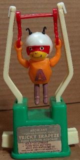 This is a scarce, vintage Atom Ant acrobat toy, looks brand new, and 