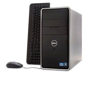 NEW Dell Inspiron i620 228NBK Desktop Computer Core i3 2100 4GB 1TB 