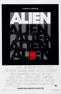 Alien Original Movie Poster U s Advance 1sh 1979