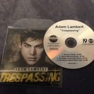 Adam Lambert Trespassing New 4 Remix U s CD Promo