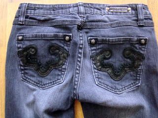 REROCK for Express Skinny Jeans Embellished Pockets Size 0