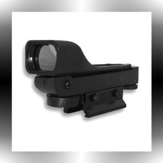 New NcStar Airsoft Tactical Red Dot Reflex Sight Scope LED Weaver Base 