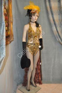 Costume Di Scena Ballerina Del Moulin Rouge Abito Nuovo