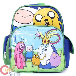 Adventure Time 12 School Backpack Massive Island Jake Finn Small Bag 