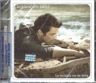 Alejandro Sanz La Musica No SE Toca SEALED CD New 2012