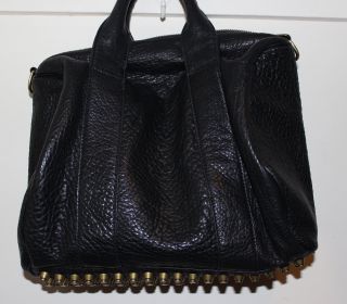 Alexa Studded Calfskin Leather Bag