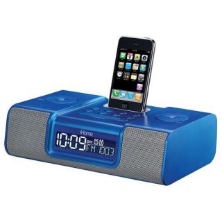 iHome iP9LRC Colortunes Clock Radio & Audio System (Blue)