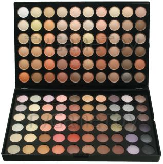 New 120 Neutral Warm Color Eyeshadow Shimmer Palette E