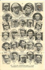 1928 World Series Scorecard (St. Louis Cardinals vs NY Yankees)