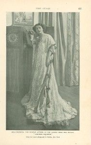 1907 Print of Russian Actress Alla Nazimova