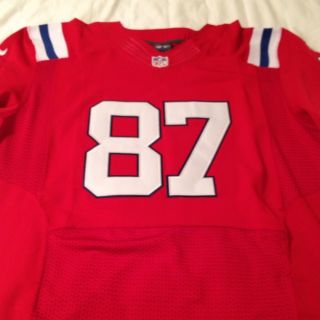 NWT Mens Nike Rob Gronkowski #87 New England Patriots throwback jersey