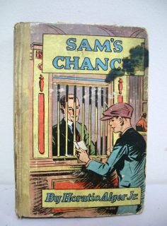  1930s Sams Chance by Horatio Alger Jr Whitman Publishing