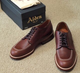 Alden x Winn Perry Indy Shoes in Brown Chromexcel New in Box
