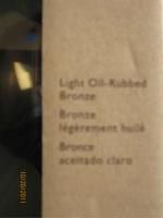 Allen Roth Forsyth Light Oil Rubbed Bronze Toilet Paper Holder 20053 