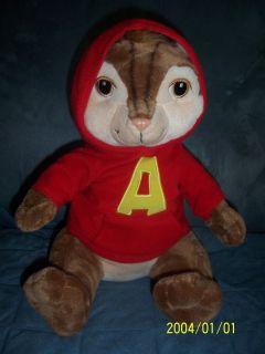Build A Bear Alvin from Alvin The Chipmunks No Tags with Red 