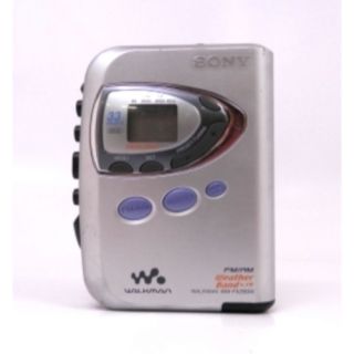 Sony Wm FX290W Walkman Weather FM Am Stereo Cassette Player No Power 