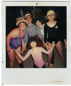 Lot of Vtg 1980s Photos Child Tween Girls in Tap Dance Dancing 