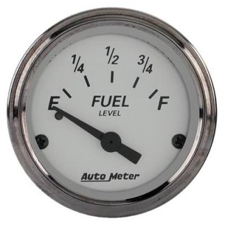 Autometer American Platinum Electrical Fuel Level Gauge 2 1 16 Dia 