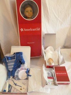 American Girl Felicity Doll Lot All New