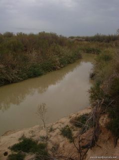 58367 jordan river   i can see israel from here amman jordan