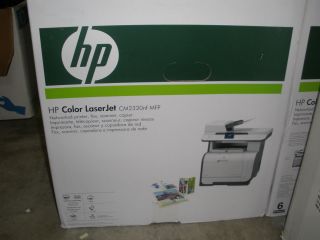   Box HP Color LaserJet CM2320NF All In One Laser Printer Scan Fax Copy