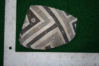 Anasazi Mogollon Pottery Tularosa Black on White Sherd WS1001